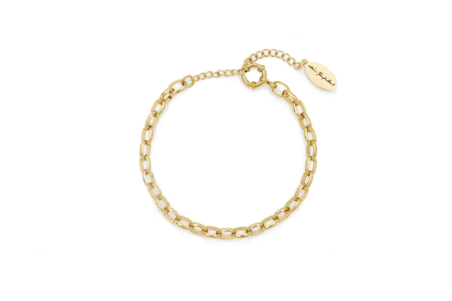 Hlín Reykdal Charm Loop Bracelet Gold Hlín Reykdal