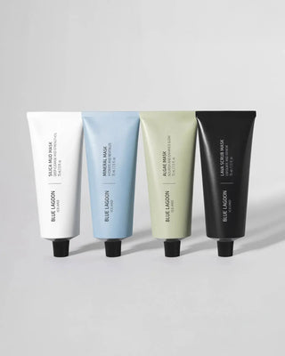 masks 4 masks blue lagoon white mask black masks, green algae masks