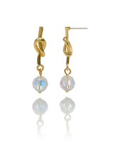 Hlín Reykdal Knot Earrings Gold Hlín Reykdal