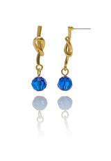 Hlín Reykdal Knot Earrings Gold Hlín Reykdal