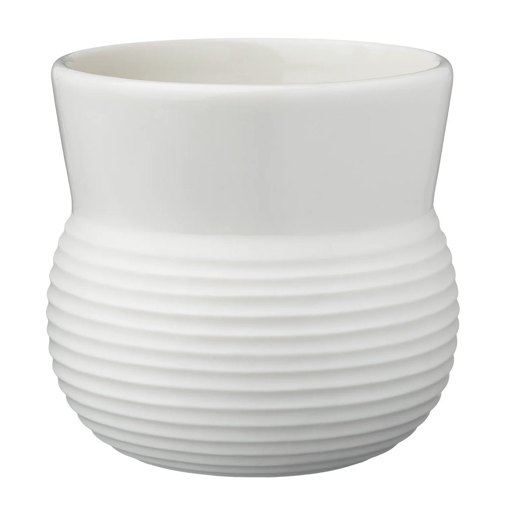 Inga Elín Minimalistic White Coffee Cup