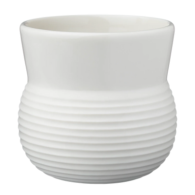 Inga Elín Minimalistic White Coffee Cup