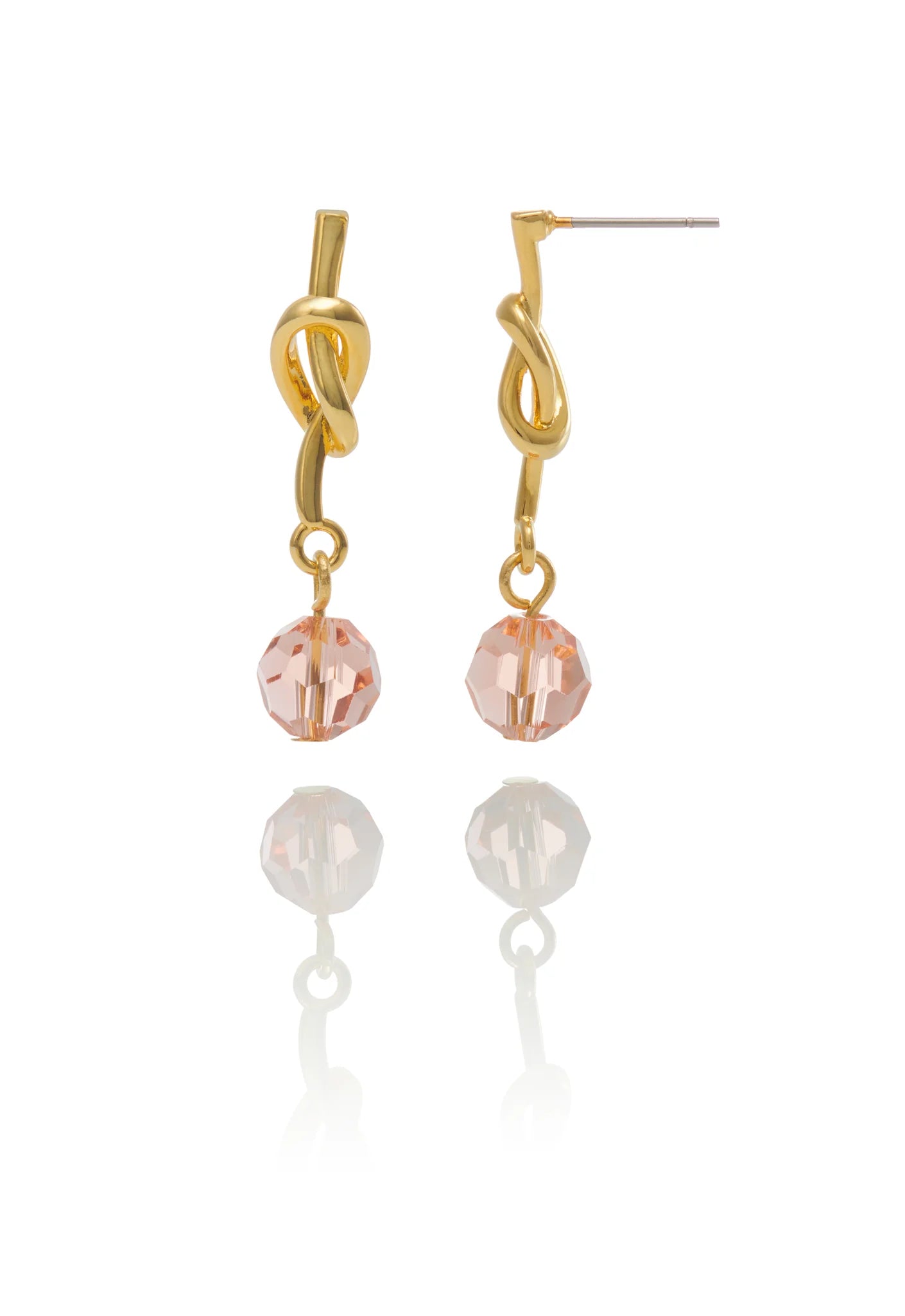Hlín Reykdal Knot Earrings Gold