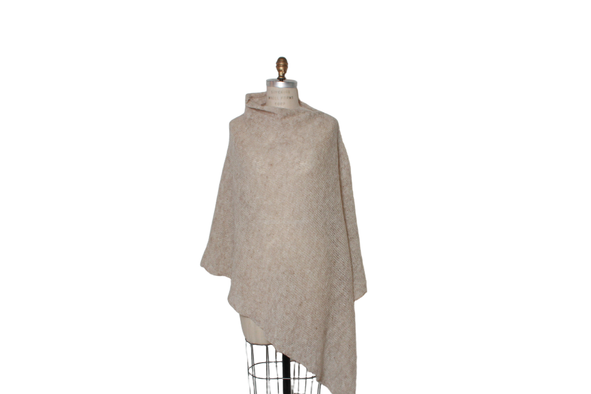 Lotta - Light Poncho (100% Icelandic Wool)
