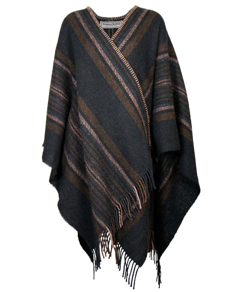 Farmers Market Katanes woolen poncho