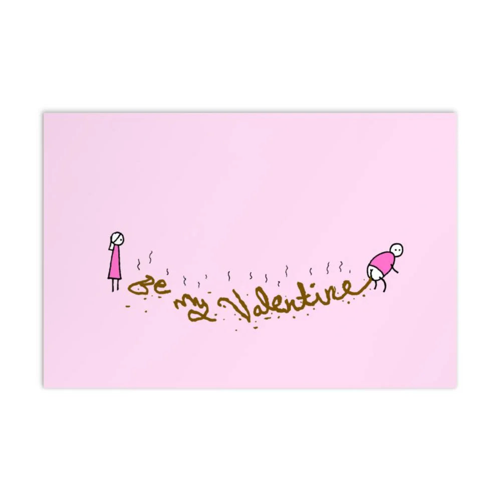 Dagsson Be my Valentine Postcard