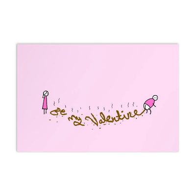 Dagsson Be my Valentine Postcard