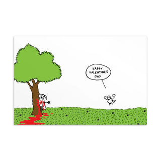 Dagsson Be my Valentine Postcard Rammagerðin