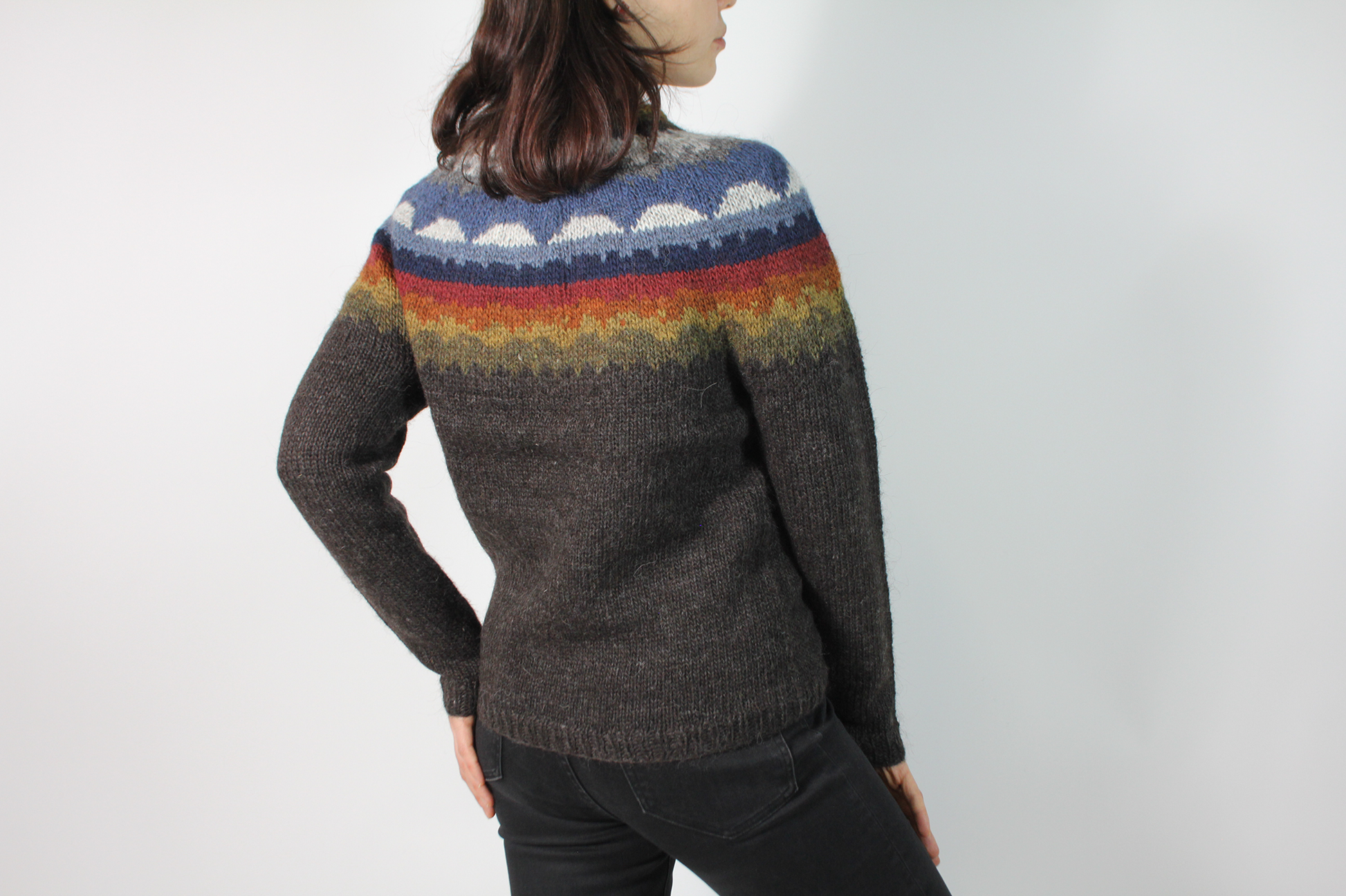 Eyjafjallajökull Handknitted Sweater