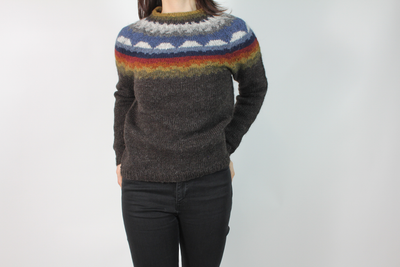 Eyjafjallajökull Handknitted Sweater