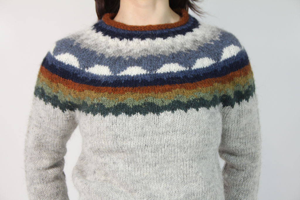 Eyjafjallajökull Handknitted Sweater