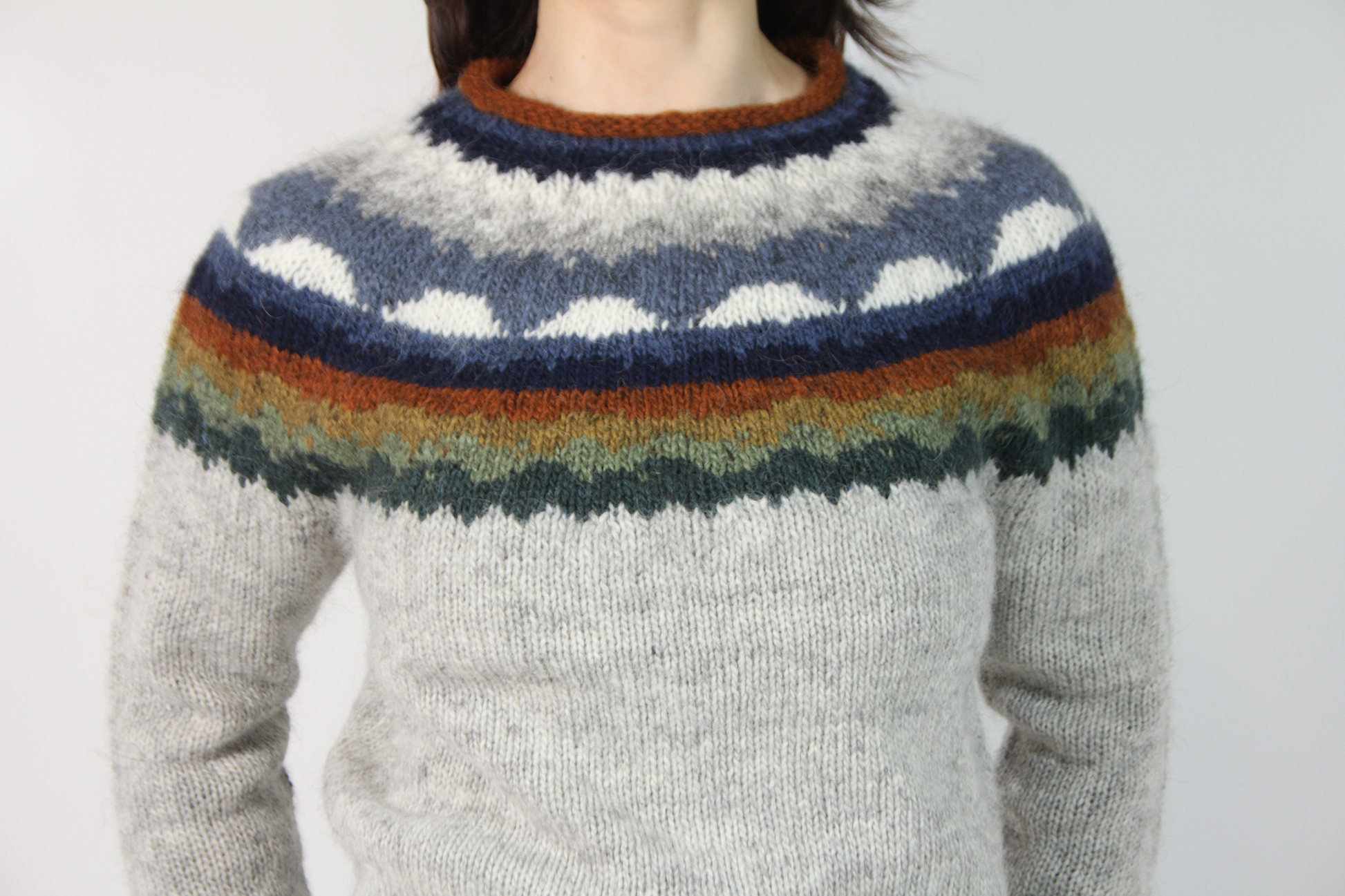 Eyjafjallajökull Handknitted Sweater