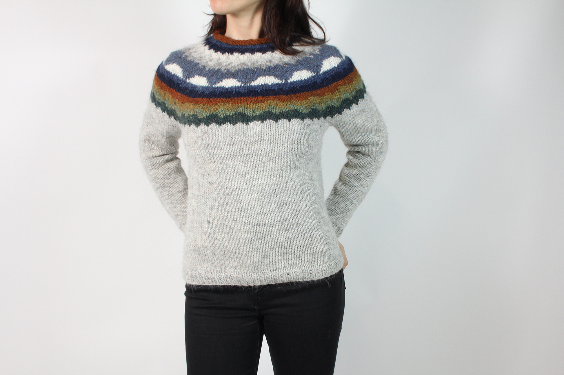 Eyjafjallajökull Handknitted Sweater