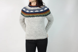 Eyjafjallajökull Handknitted Sweater Rammagerðin