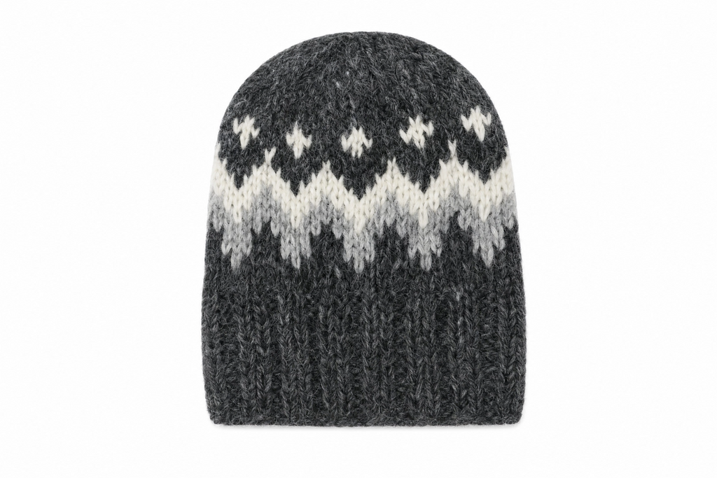 Handknitted Hat 100% Icelandic Wool