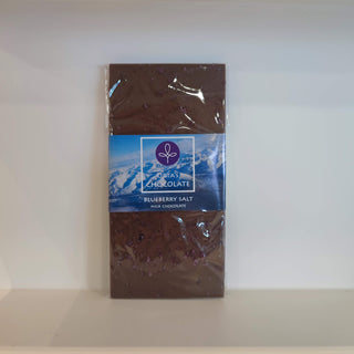 Milk Chocolate with Blueberry Salt - Urta by Urta Islandica