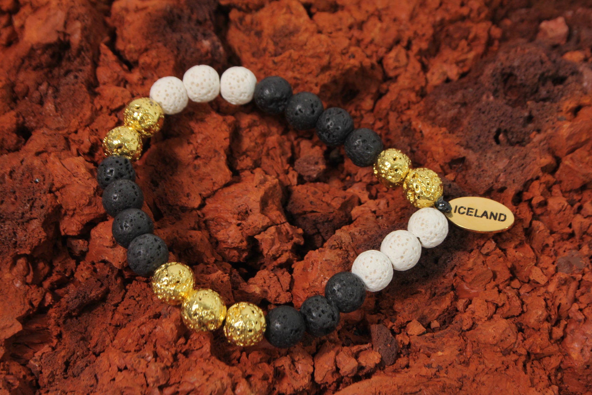 White Lava Bracelet Glow