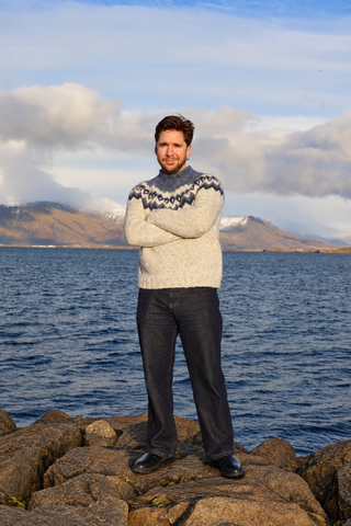 Lopapeysa Handknitted Sweater Icelandic Wool Blær