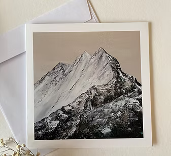 Snæðis Högnadóttir Greeting Cards Medium Size