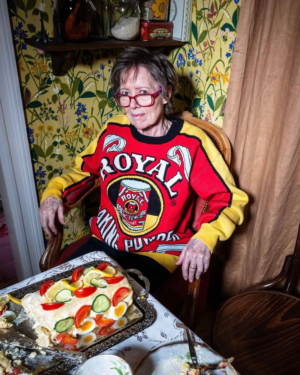 Umbúðir Royal Lyftiduft Knitted Sweater