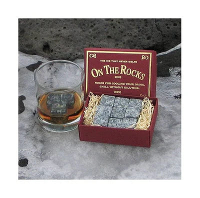 On the Rocks-Gabbro Rocks Whiskey Cooling Stones