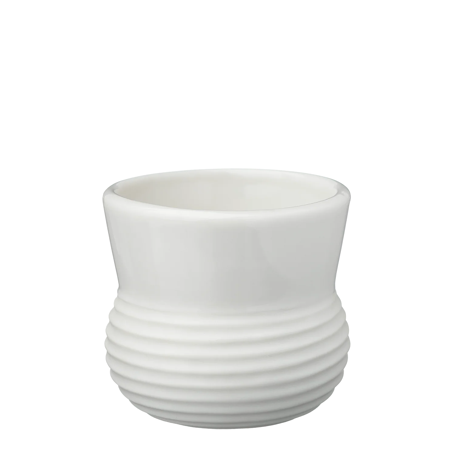 Inga Elín Minimalistic White Coffee Cup