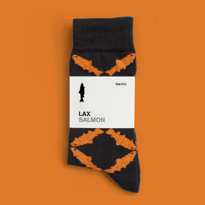 Sæflúr Salmon Socks