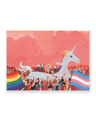 Linda Ólafsdóttir Pride Postcard Linda Ólafsdóttir