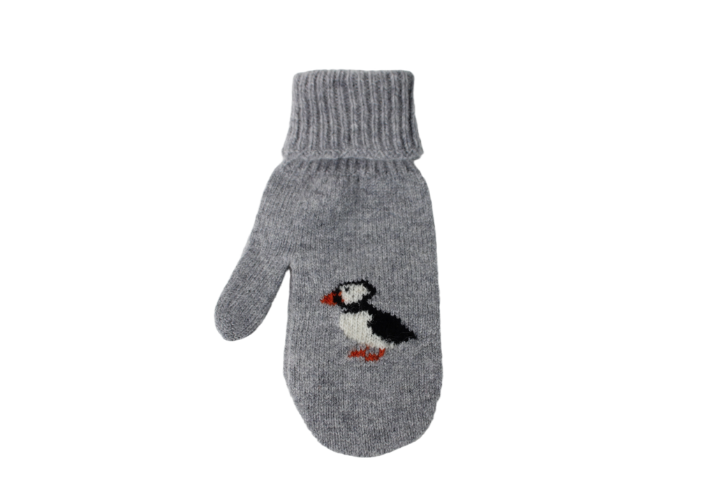 Varma Puffin Lambswool Mittens