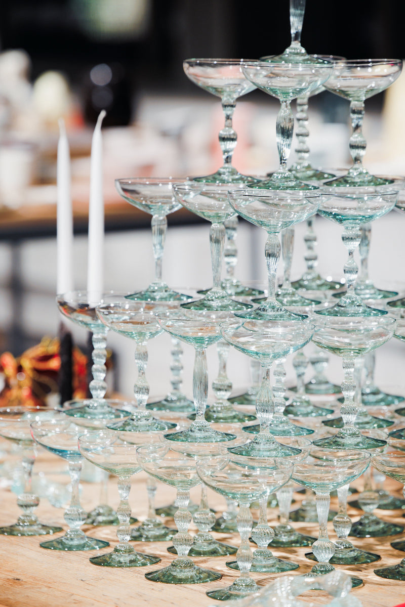 Reykjavik Glass, champage glasses