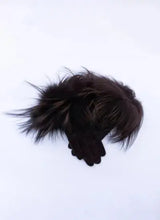 Leather Gloves with Fox Fur Trimmings | Rammagerðin