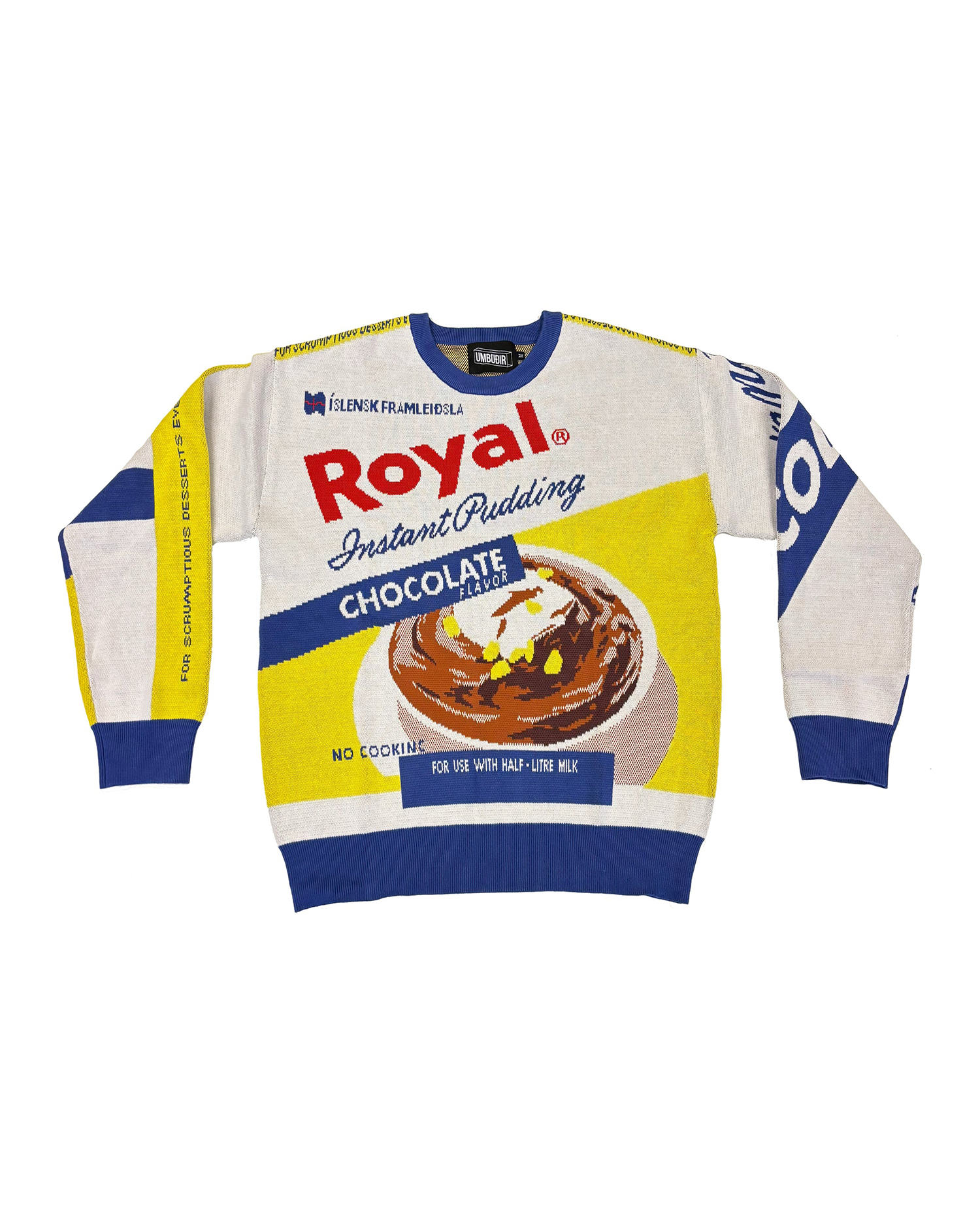 Umbúðir Royal Pudding Knitted Sweater