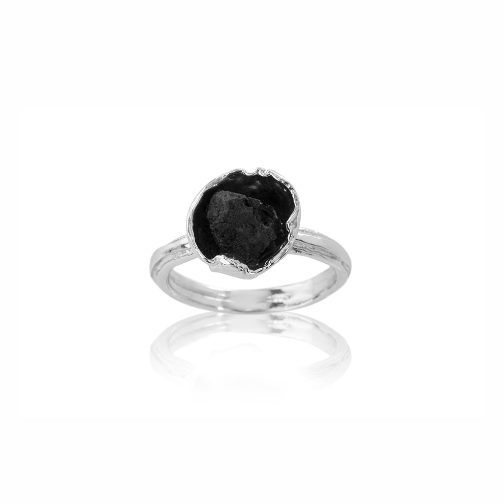 Sign Piece of Iceland Sterling Silver Lava Ring