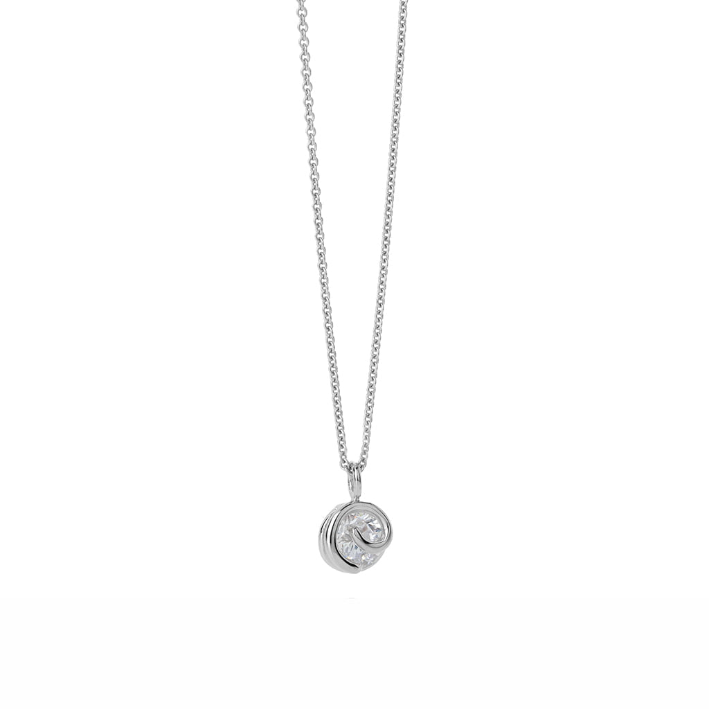 Sign Flow Aries Sterling Silver Necklace