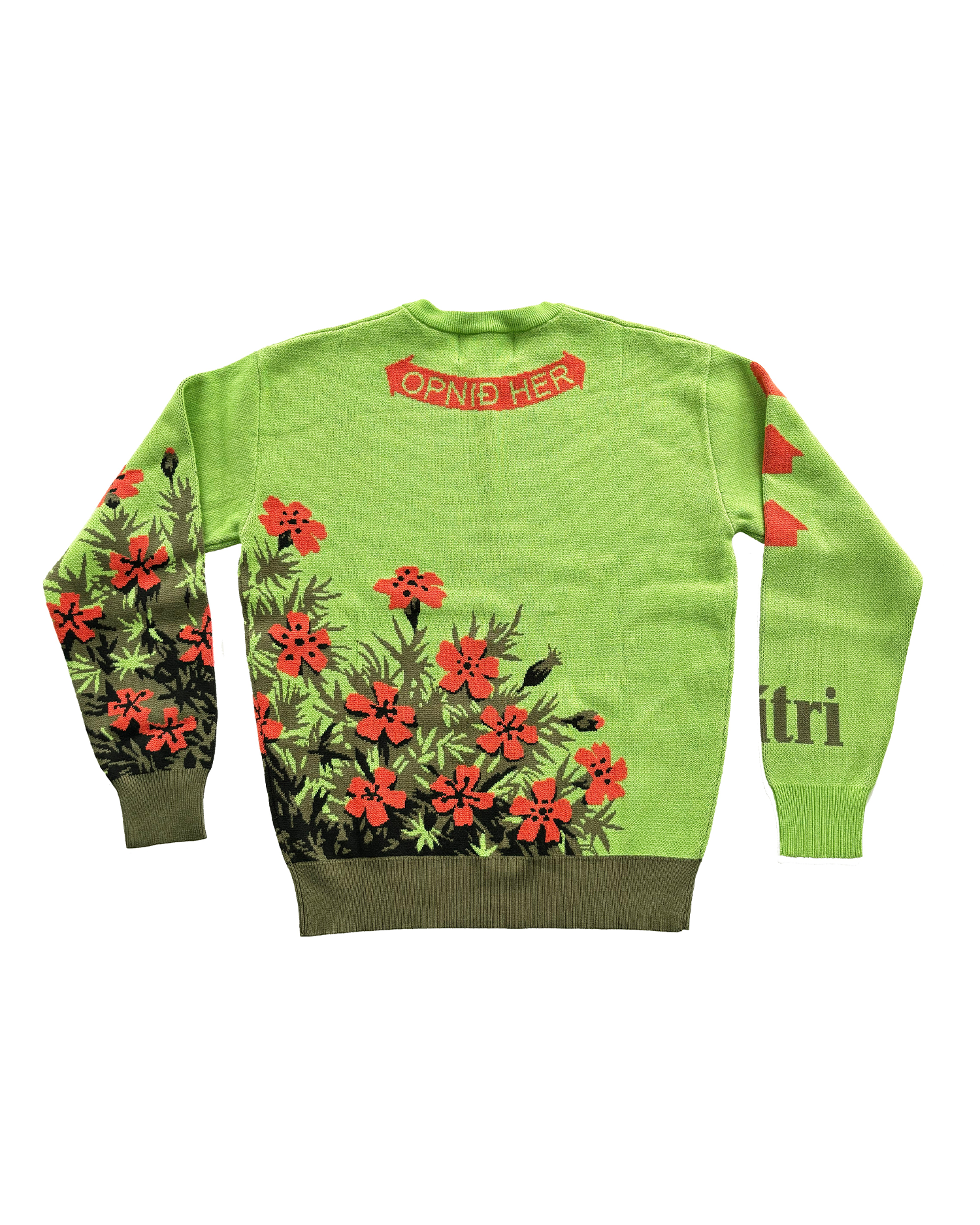 Umbúðir Súrmjólk Knitted Sweater