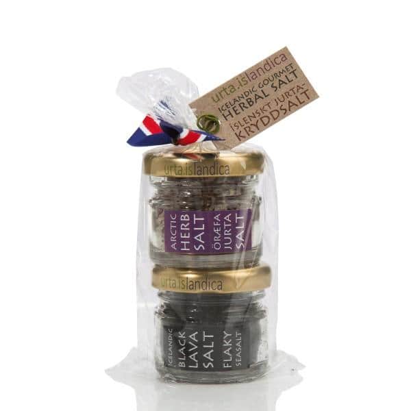 Black Lava Herbal Salt Duo, 2 x 30 g - Urta E
