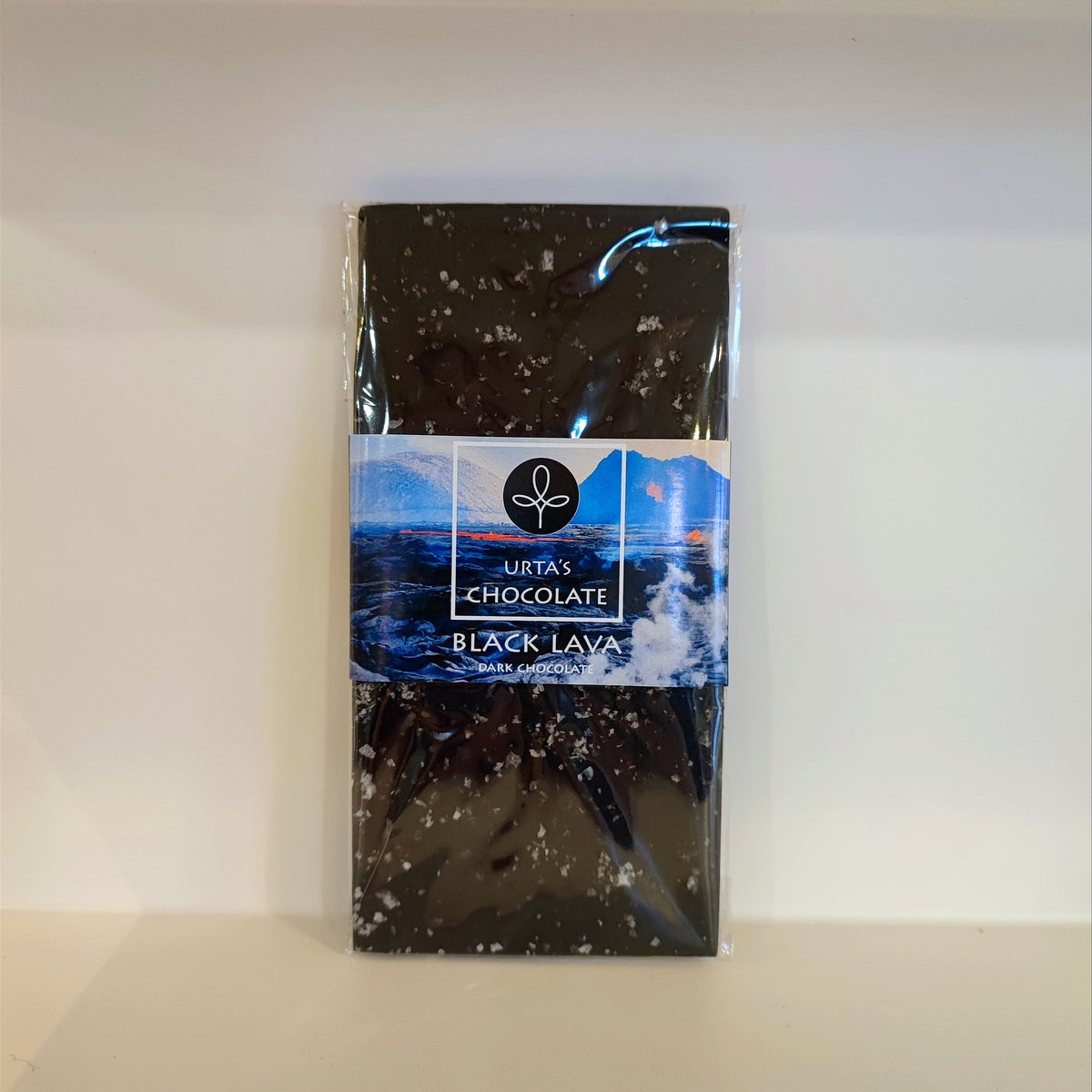Dark Chocolate with Black Lava Sea Salt - Urta by Urta Islandica