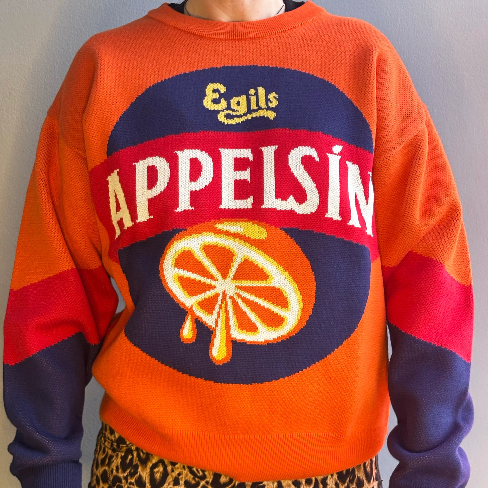Appelsin Sweater Umbúðir