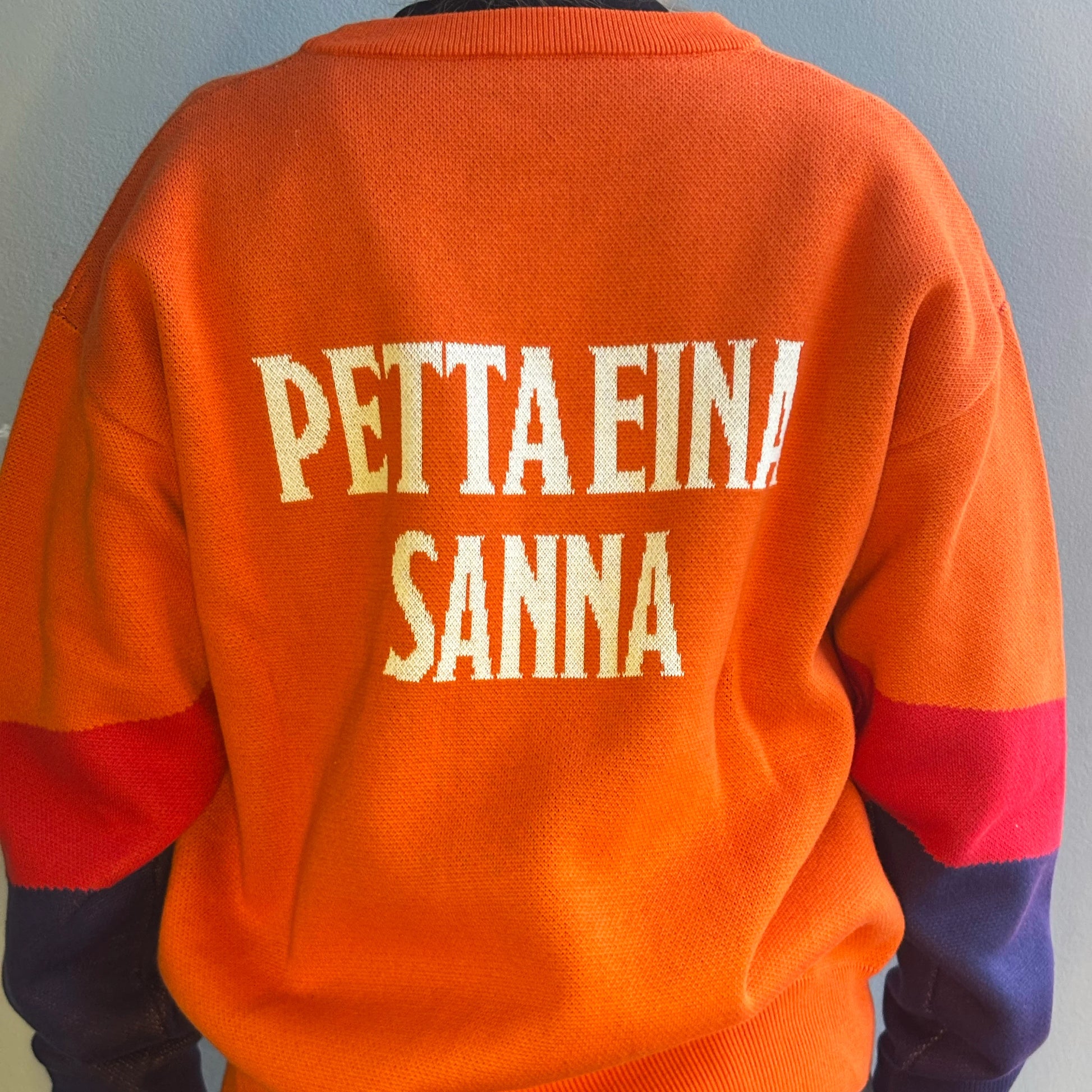 Appelsin Sweater Umbúðir
