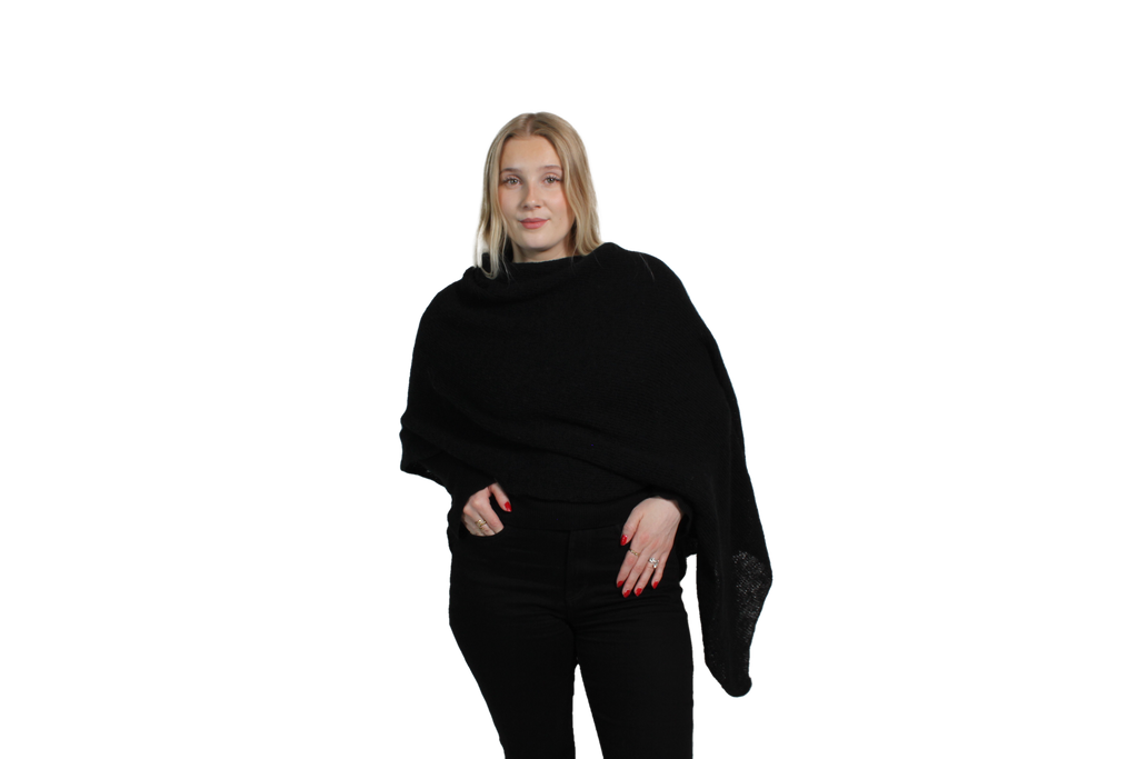 Lotta - Létt poncho (100% íslensk ull)