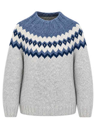 Lopapeysa Handknitted Sweater Icelandic Wool Blær