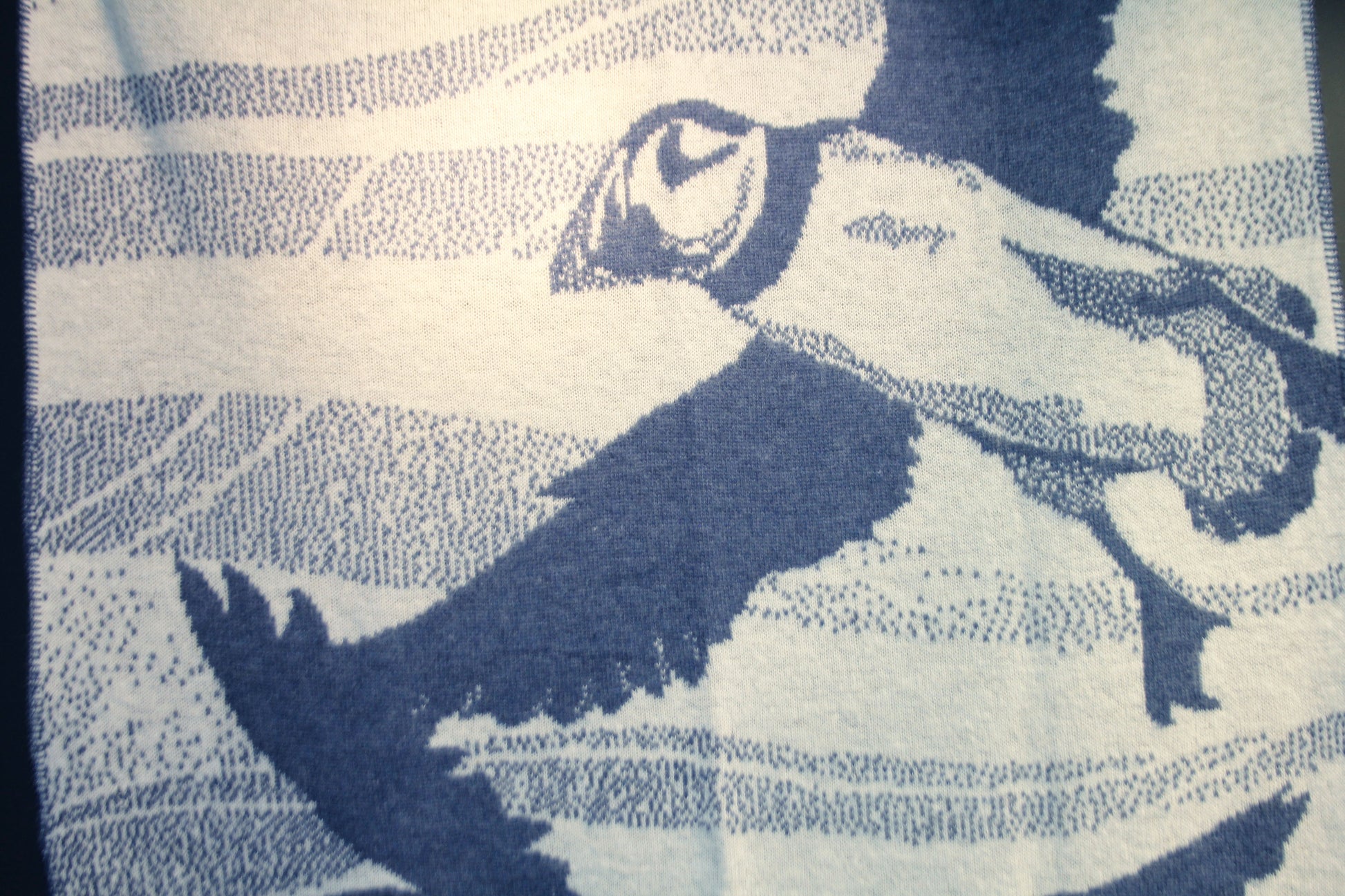 Varma Puffin Double Sided Blanket