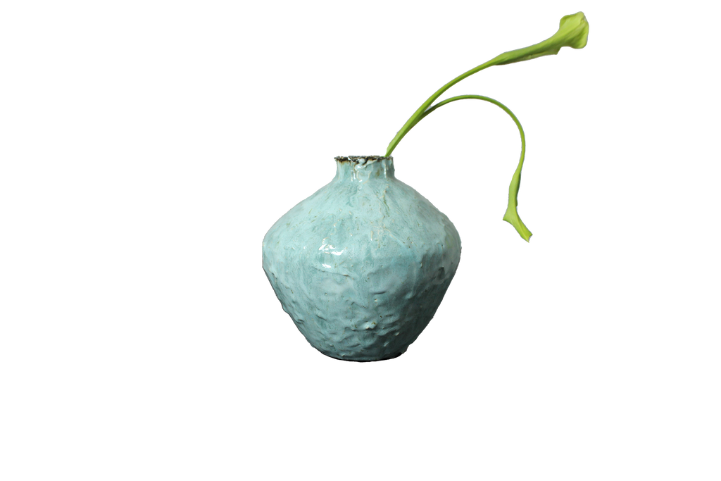 Bjarni Viðar Aquamarine Medium Vase