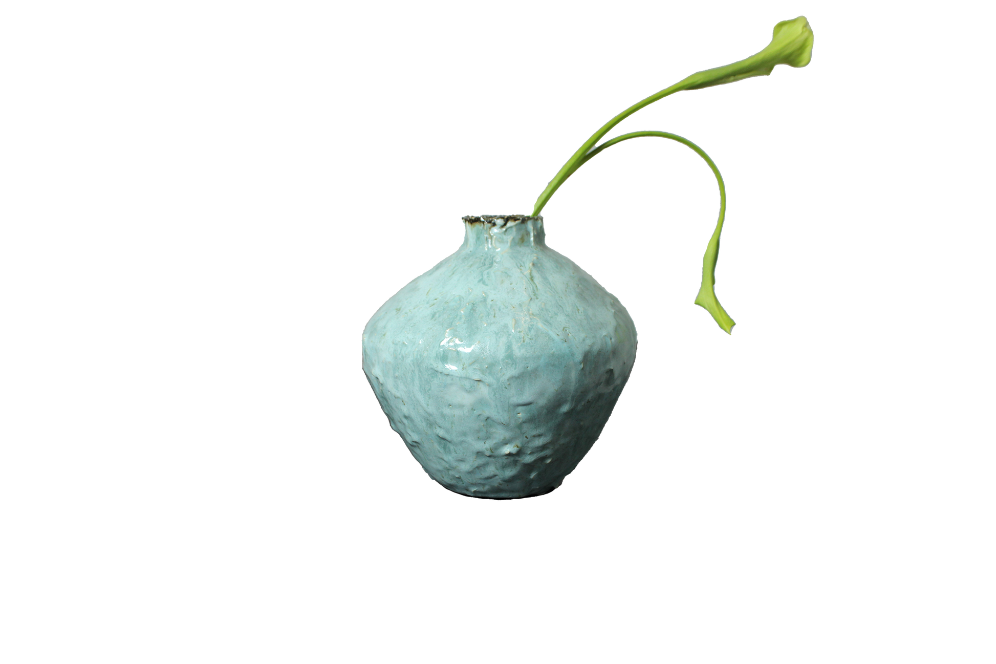 Bjarni Viðar Aquamarine Medium Vase