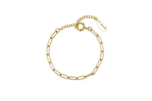 Hlín Reykdal Charm Clip Bracelet Gold