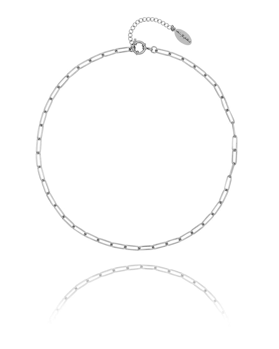 Hlín Reykdal Charm Clip Necklace Silver Hlín Reykdal
