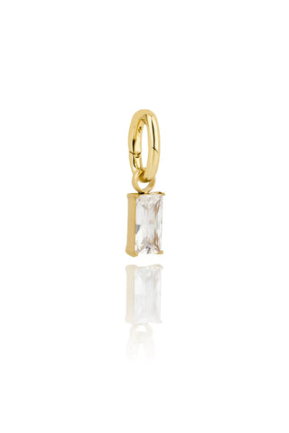 Hlín Reykdal Crystal Glow Charm Gold Hlín Reykdal