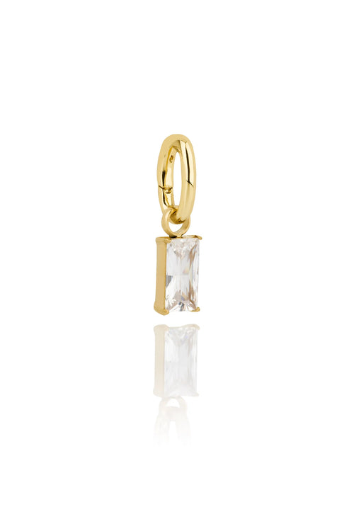 Hlín Reykdal Crystal Glow Charm Gold
