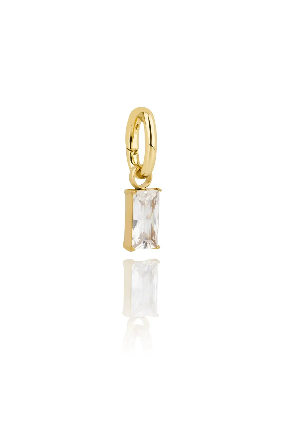 Hlín Reykdal Crystal Glow Charm Gold Hlín Reykdal