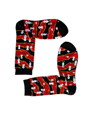 Dagsson No Swimming in the Lava Socks Dagsson